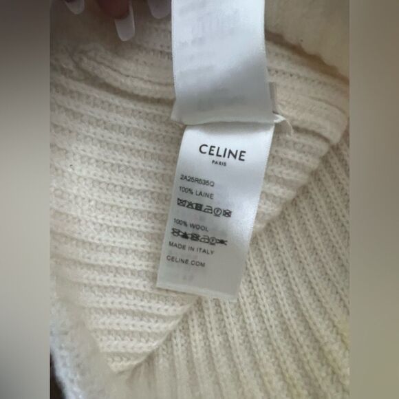 Celine wool beanie winter fall hat cap - Picture 11 of 14